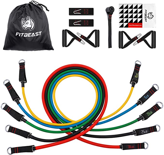 FitBeast resistance bands and accessories.